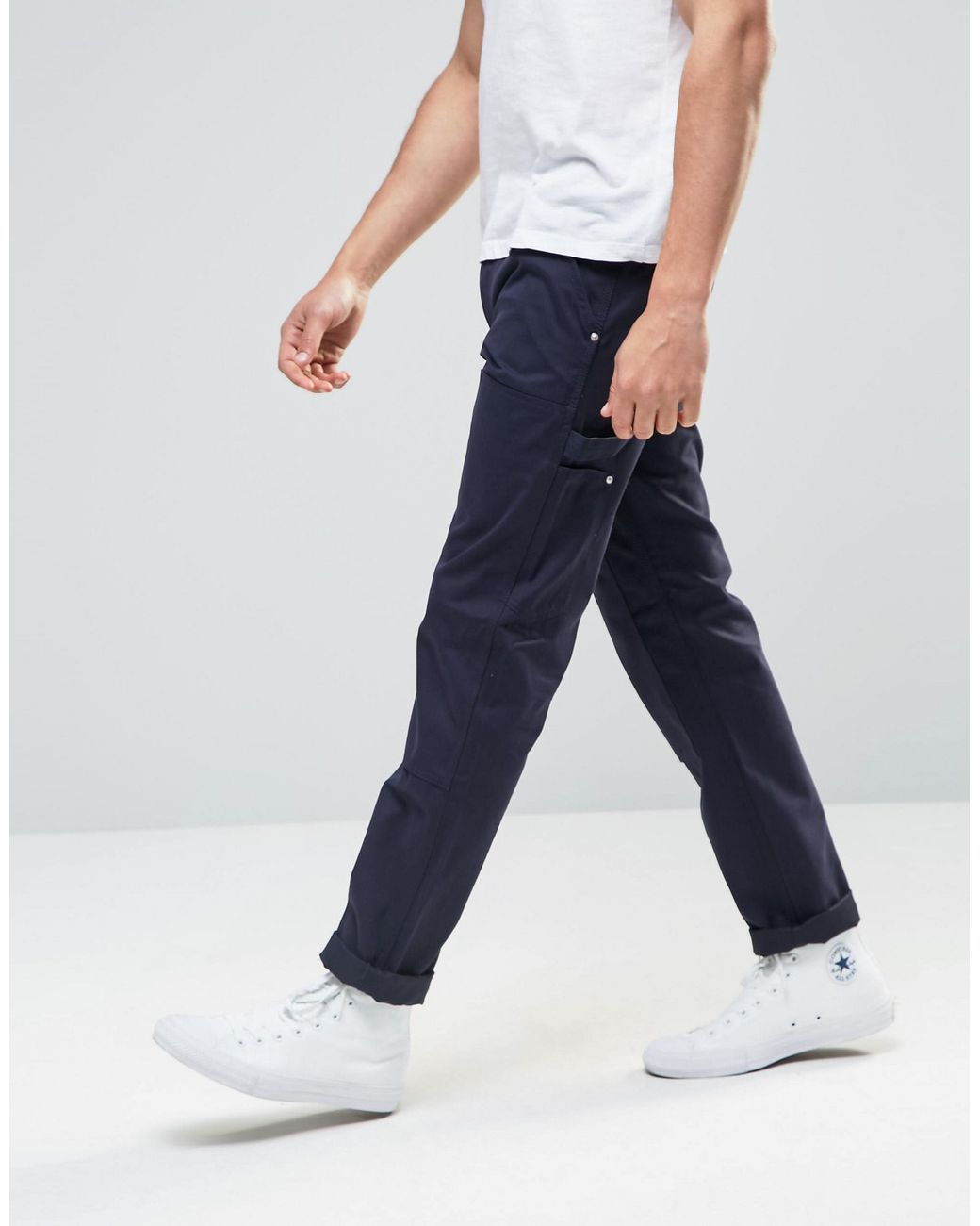 Carhartt WIP Lincoln Double Knee Pant in Blue for Men | Lyst