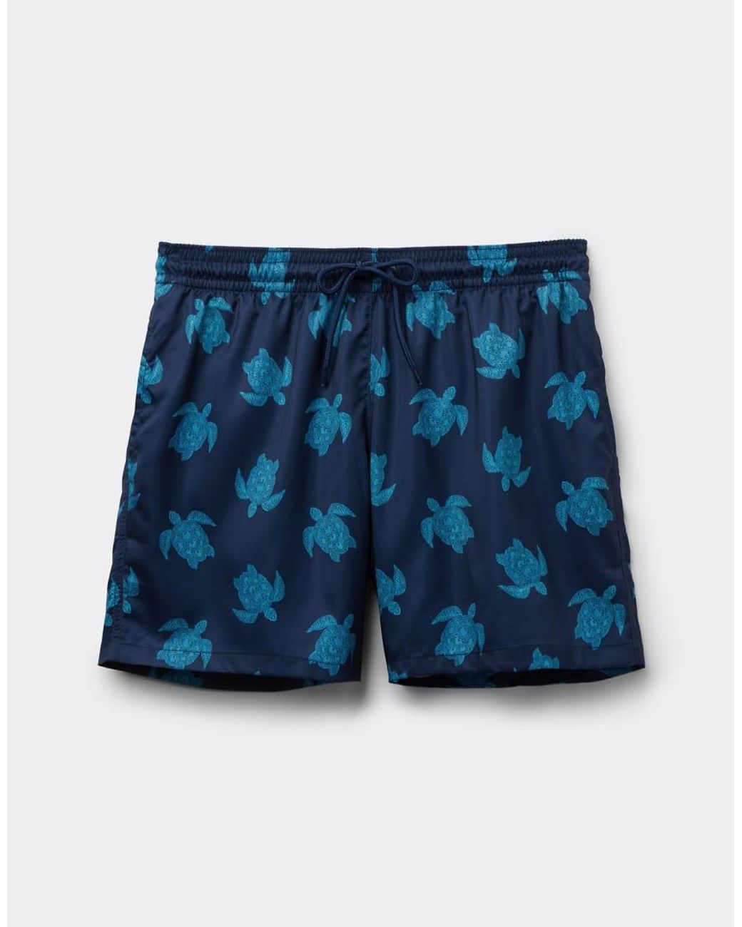 Tezenis Blue Printed Swimming Shorts for men