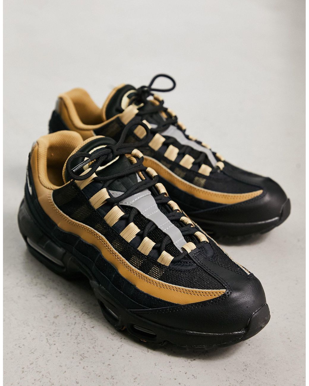 Nike Air Max 95 Trainers in Black for Men | Lyst