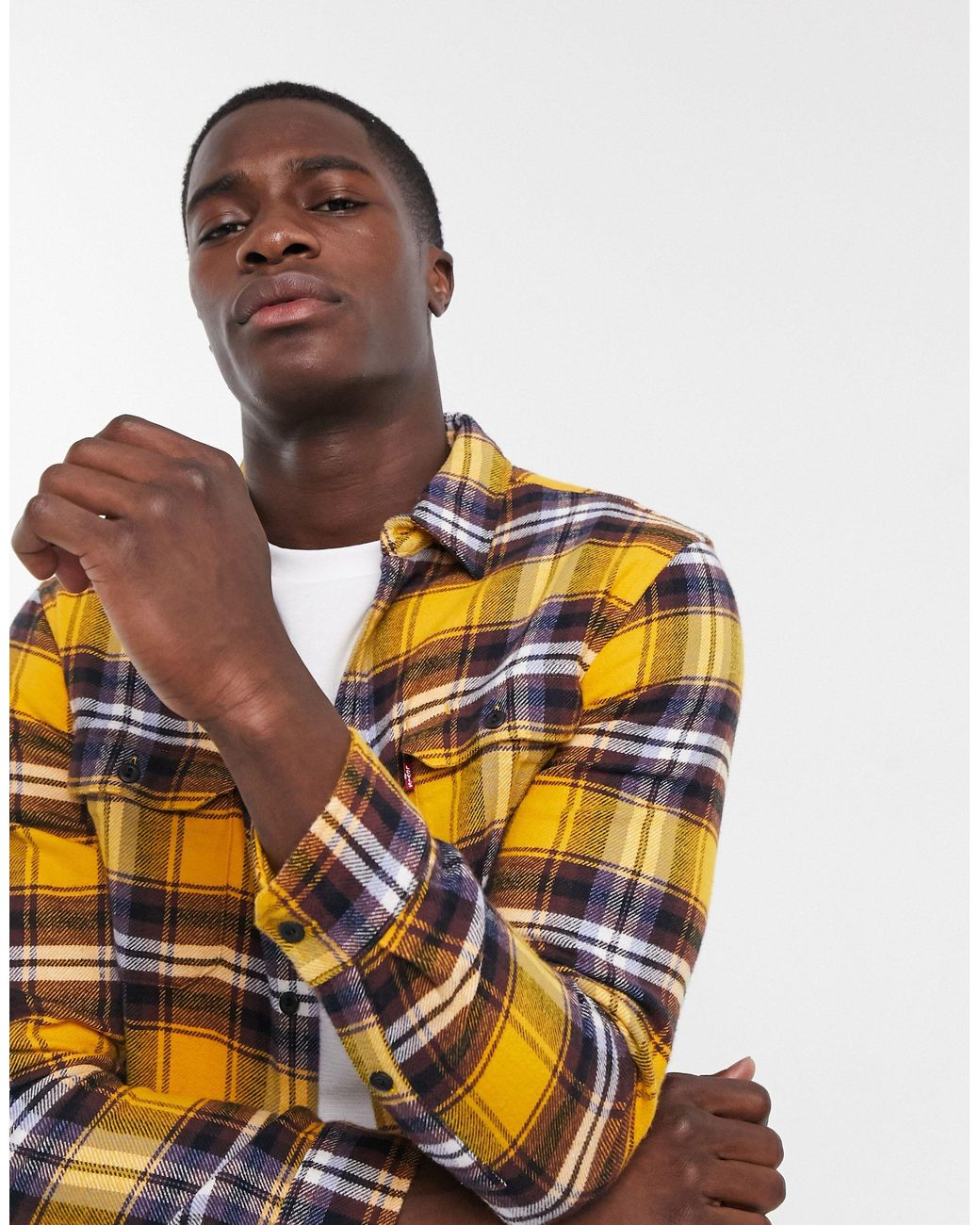 Cotton Jackson Worker Check Shirt 
