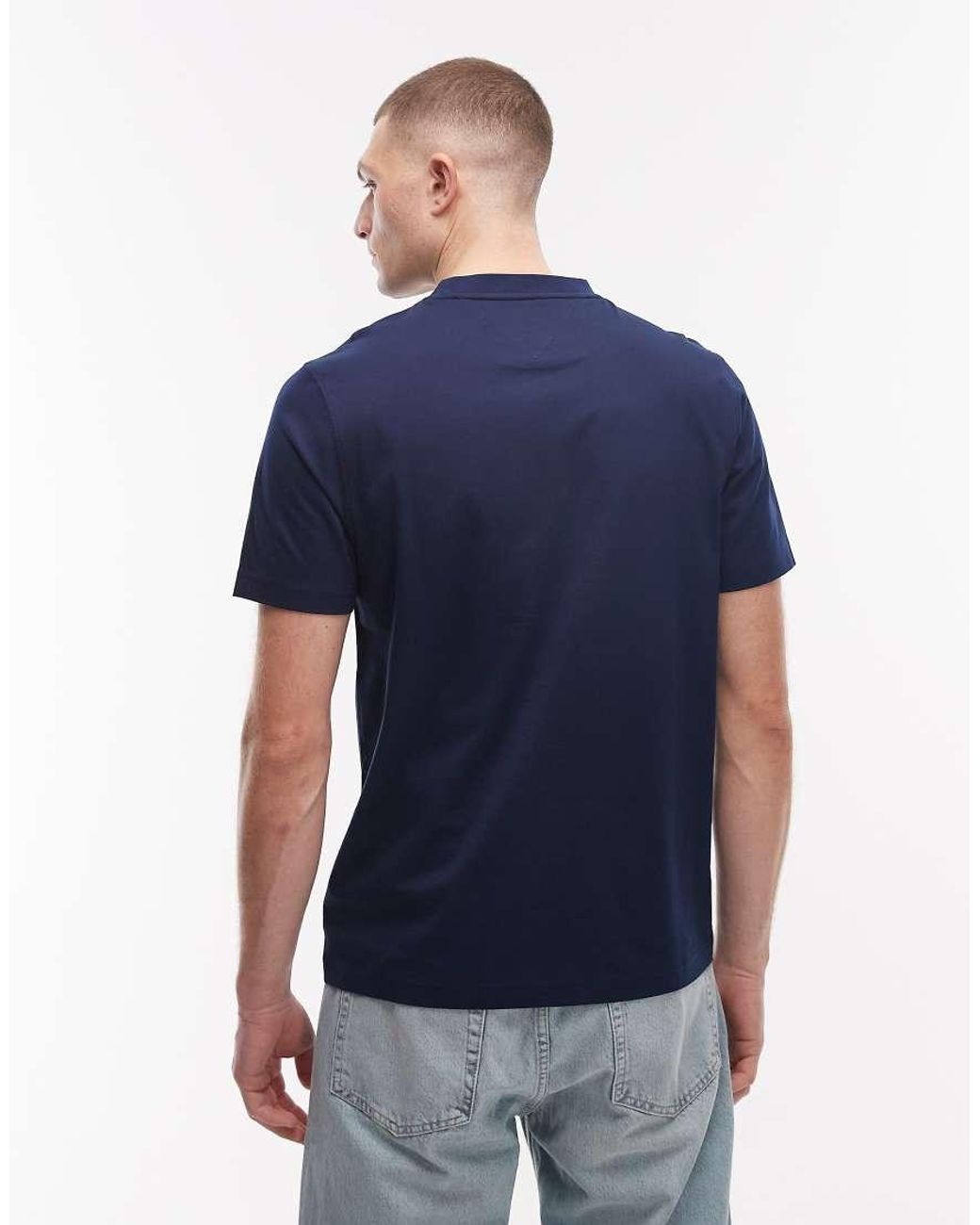 Tommy Hilfiger Blue Script Monogram T-Shirt for men