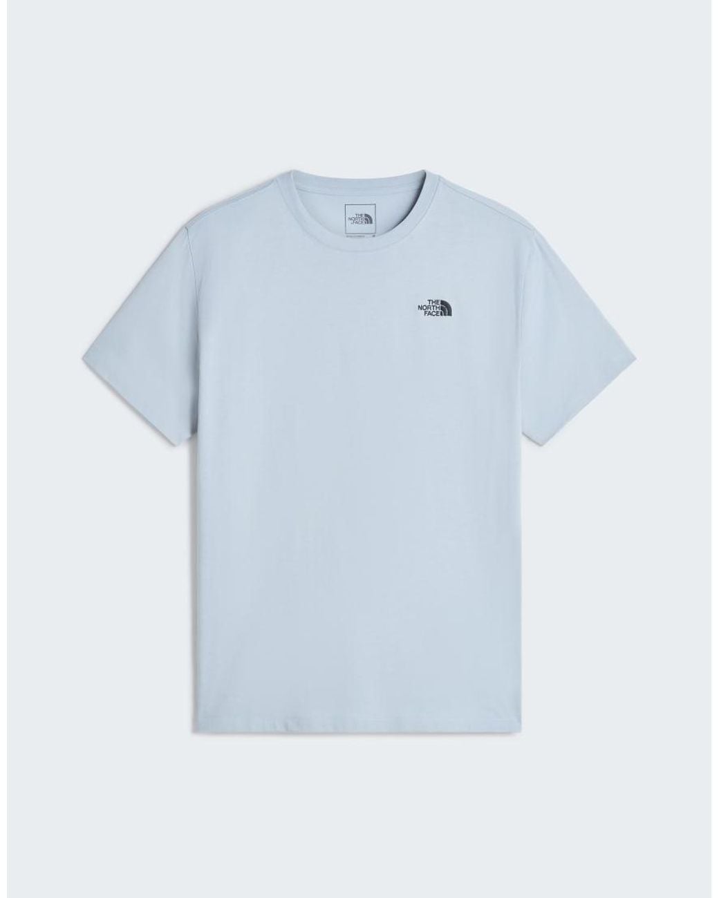 The North Face Blue Evolution Simple Dome Regular T-Shirt for men