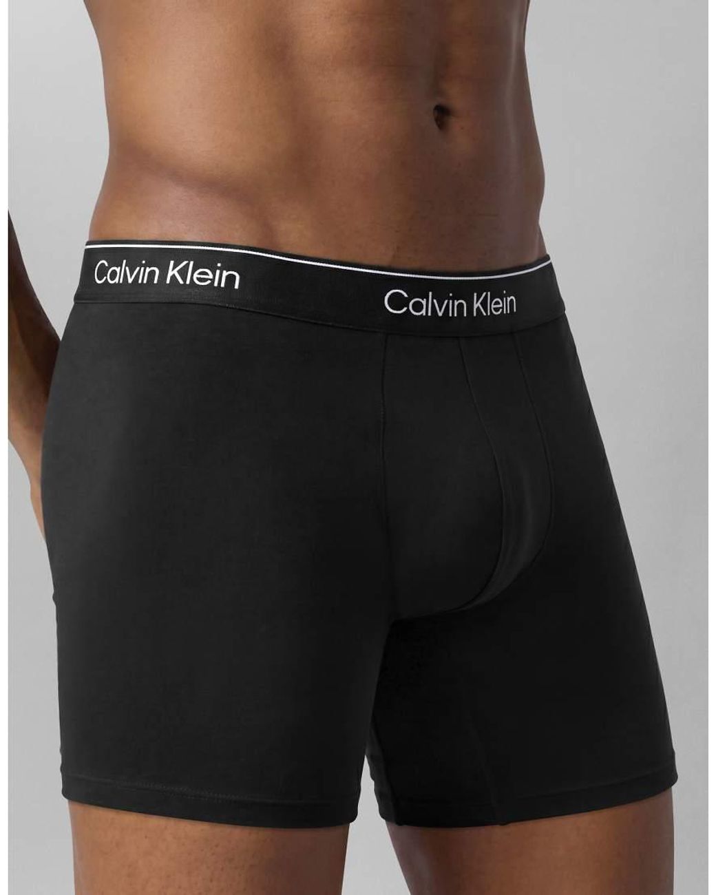Calvin Klein Multicolor Icon Cotton Stretch 5 Pack Of Boxer Briefs for men