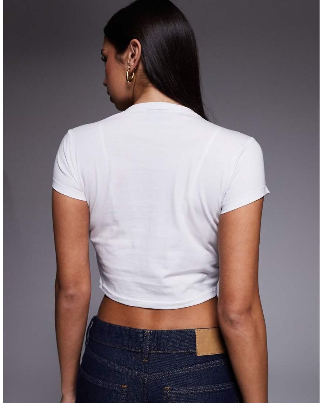 Camiseta Blanca Dome De Hugo HUGO de color Gray