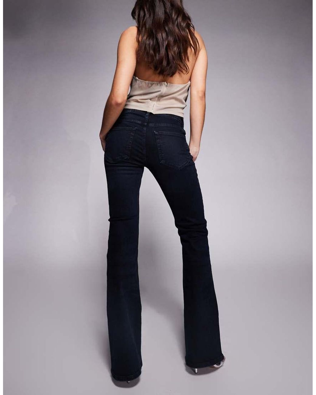 ASOS Blue Flare Jeans