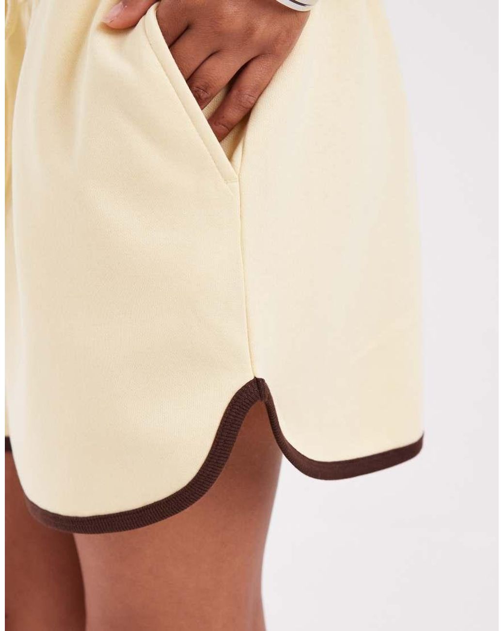 ASOS Natural Runner Shorts