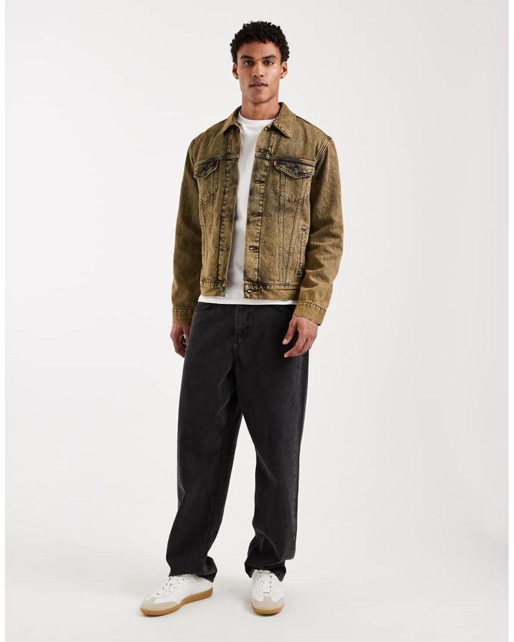 Levi's Green The Denim Trucker Jacket for men