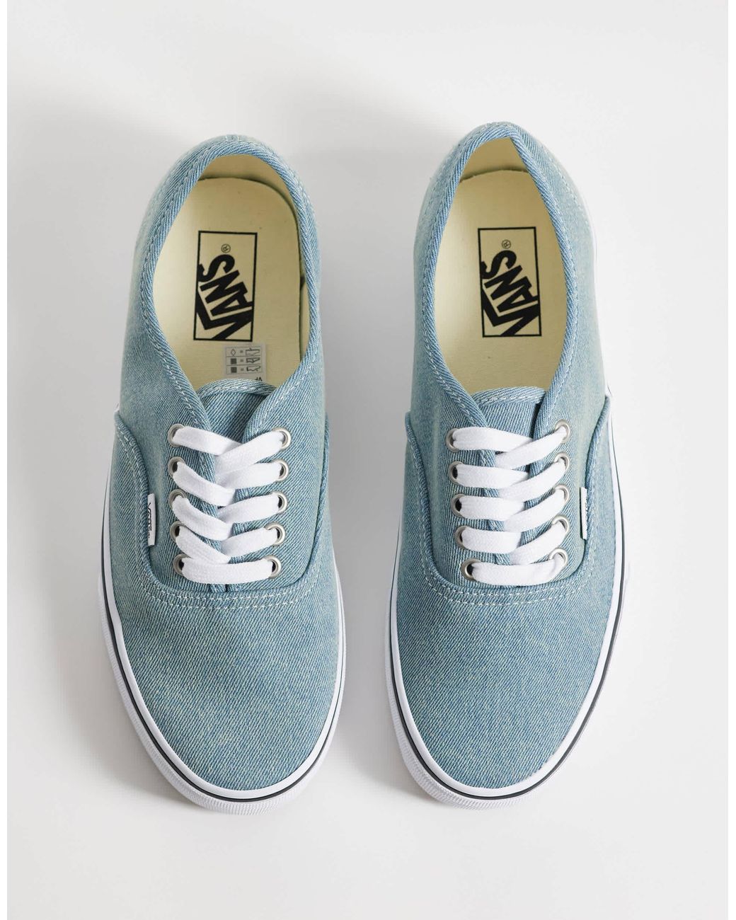 Authentic baskets denim Vans en coloris Blue