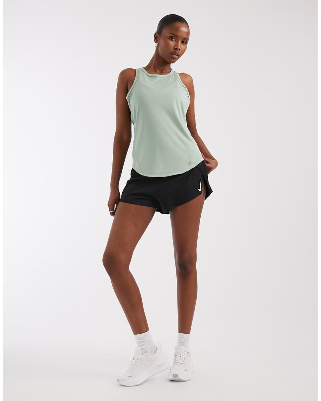 Nike Green Tempo Dri-Fit Vest