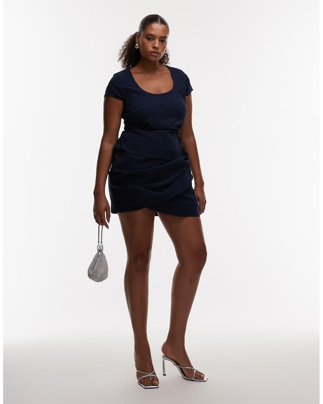 ASOS Asos Design Curve in het Blue