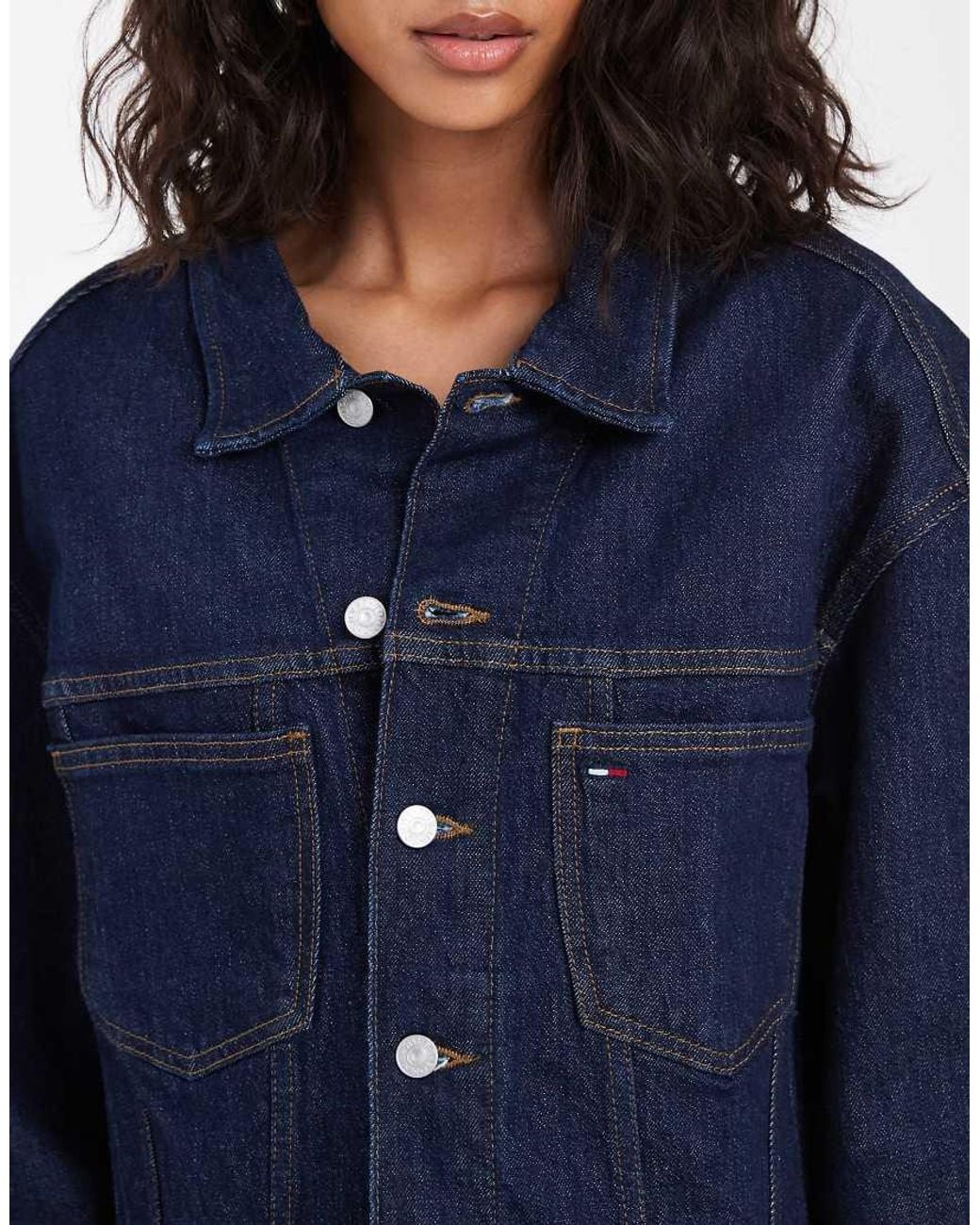 Tommy Hilfiger Blue Archive Trucker Denim Jacket