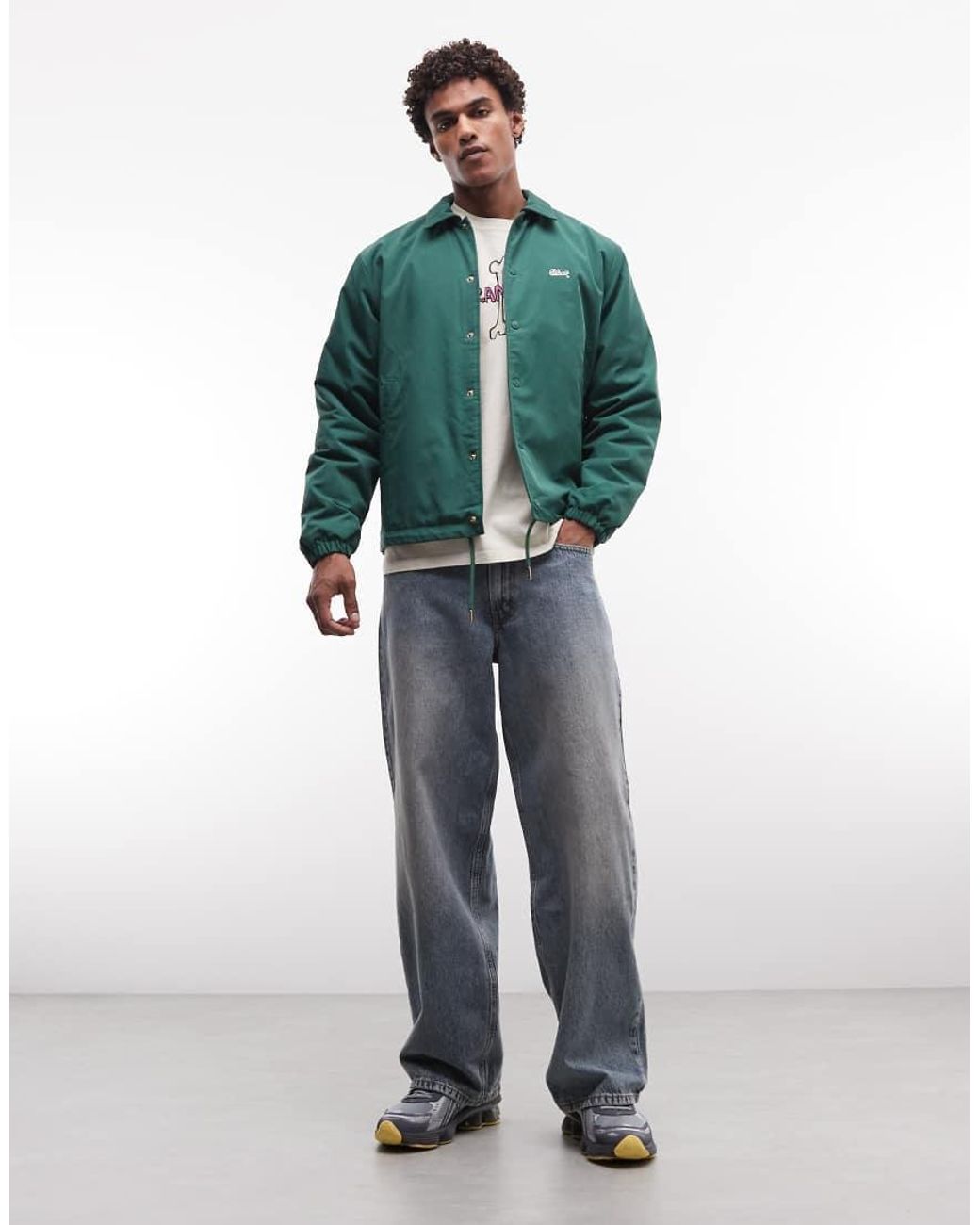 BLKVIS Green Coach Jacket for men