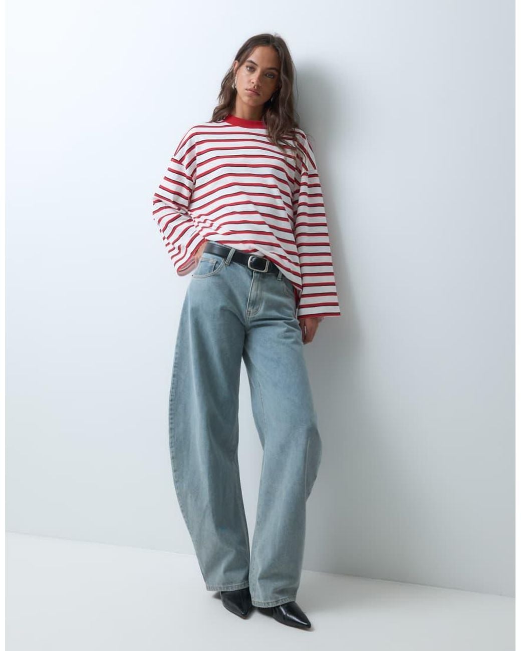 ASOS Red Long Sleeve T-shirt