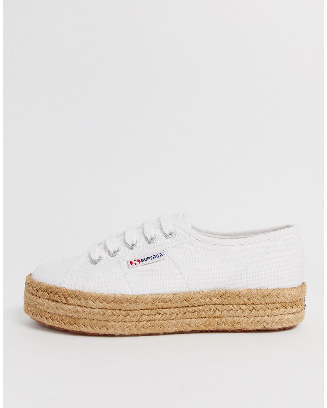 superga espadrille flatform