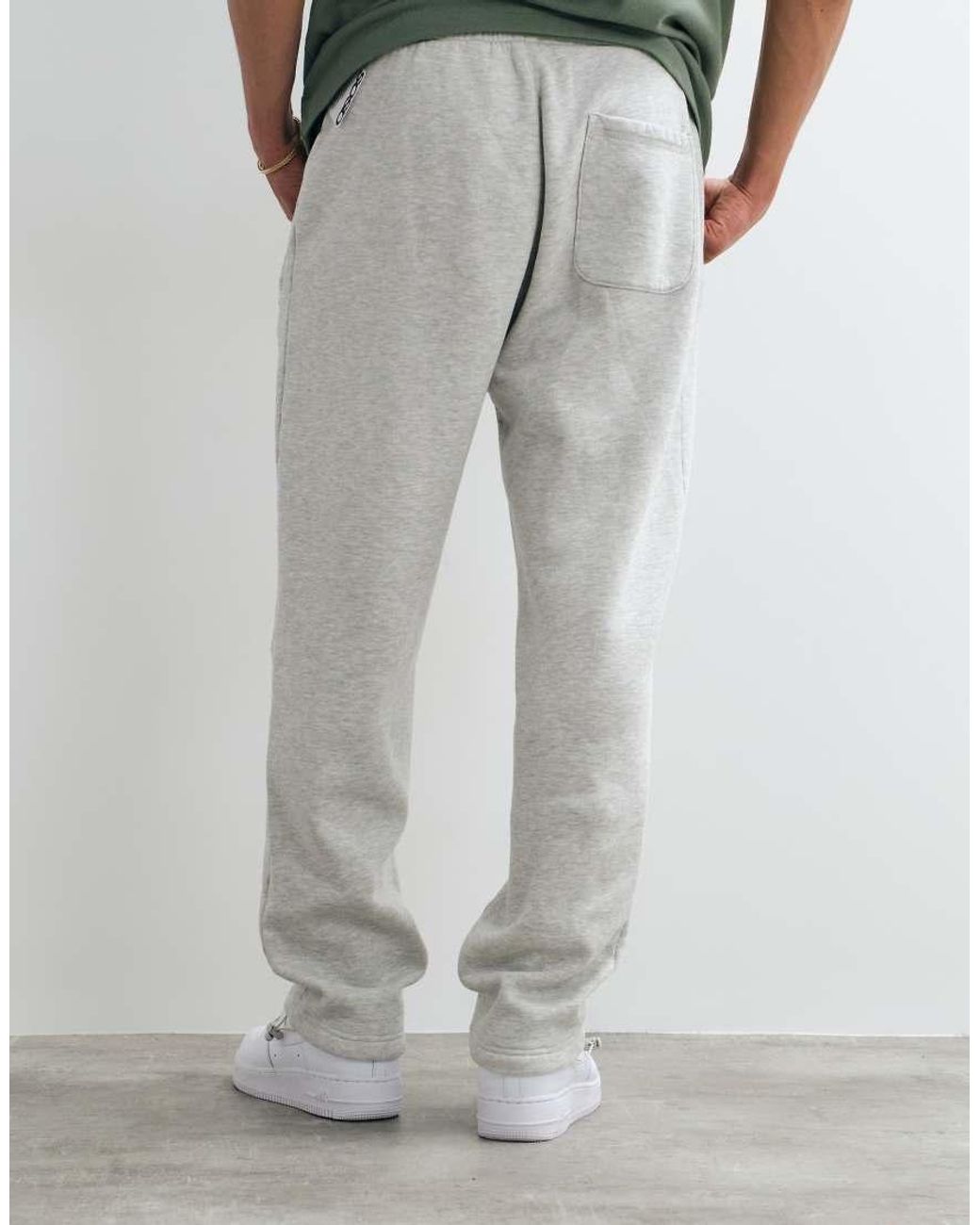 BLKVIS White Logo Regular Fit joggers for men