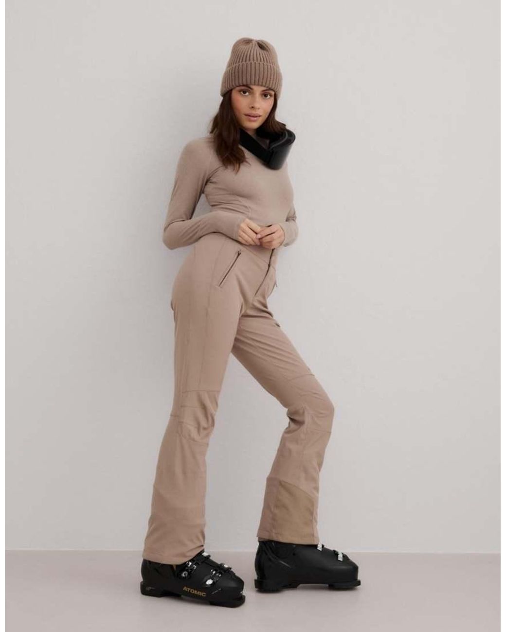 Aim'n Natural Espresso Stretch Thermo Pants