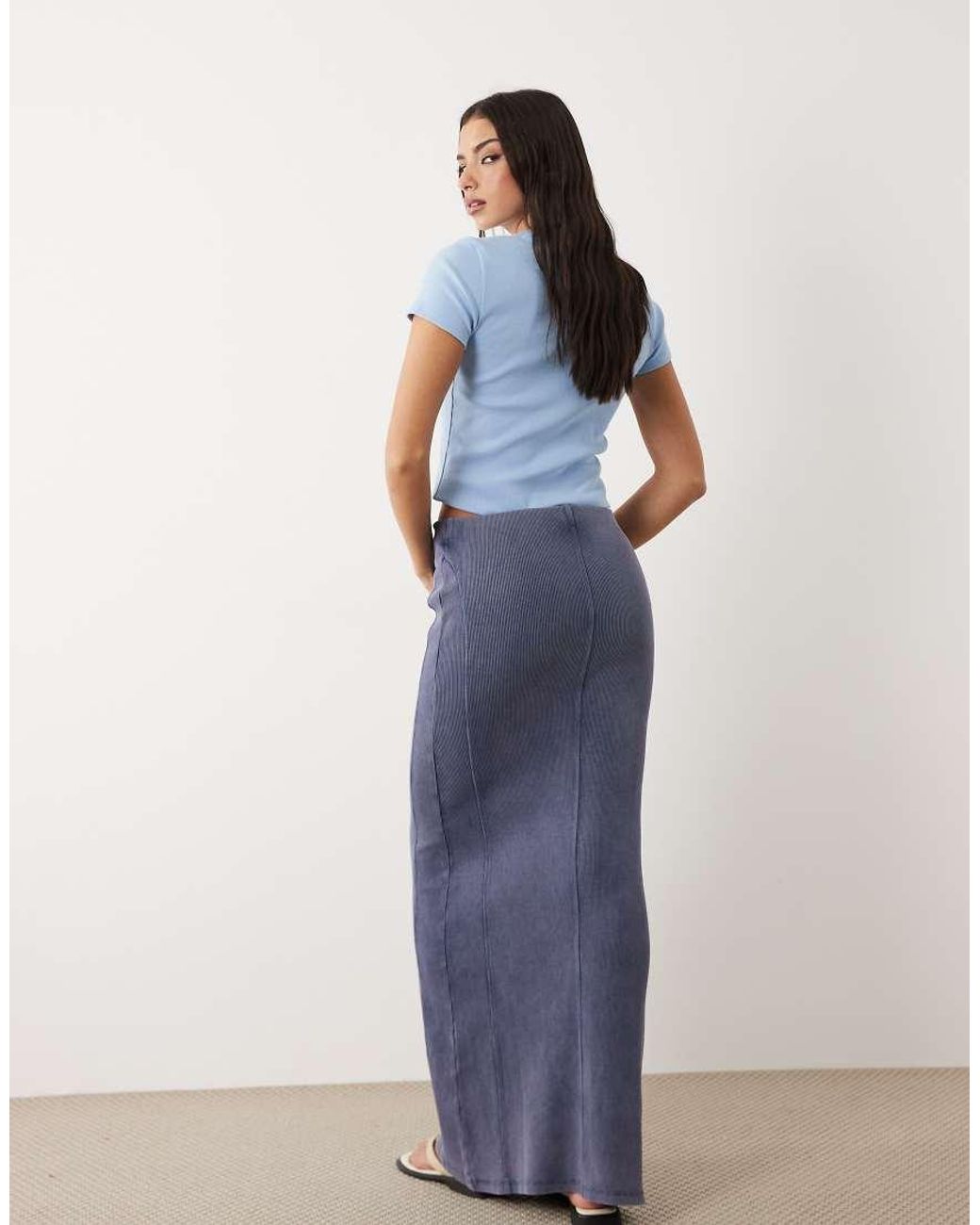 HUGO Blue Nuspray Skirt