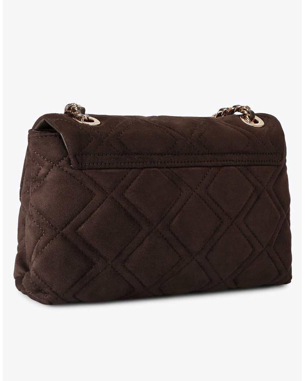 Carvela Kurt Geiger Brown Large Rosa Chain Shoulder Bag