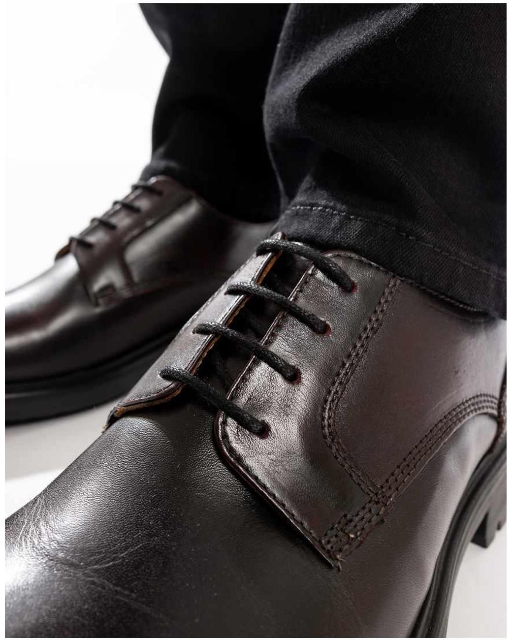 Base London Gray Locke Lace Up Shoe for men