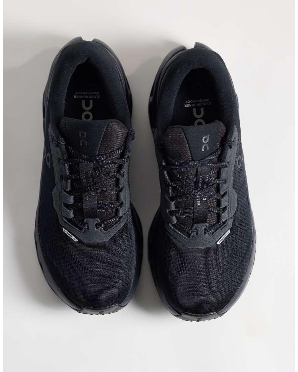 On Shoes Blue Cloudrunner 3 Waterproof Running Trainers