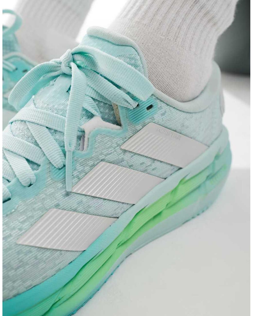 Adidas Originals Green Adidas Running Adistar 4 Running Shoes