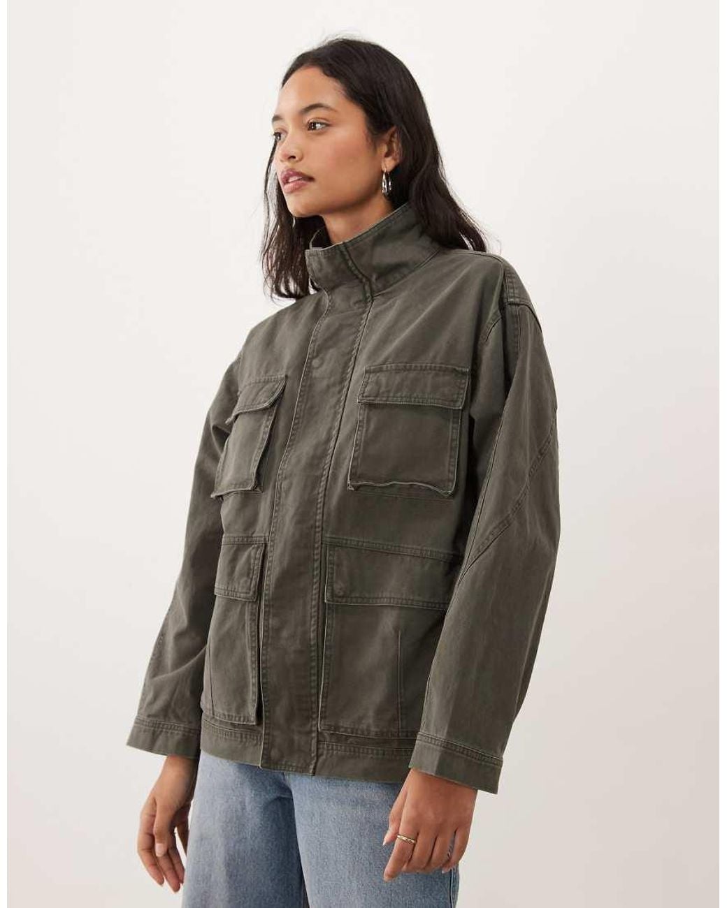 Cotton On Green Eavis Parker Jacket