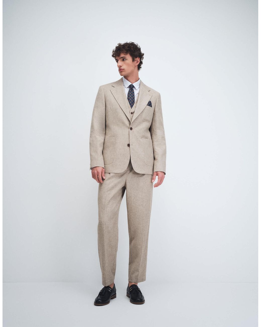 Veste ASOS pour homme en coloris Natural