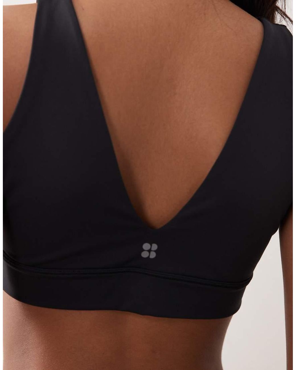 Sweaty Betty Black Ultimate Studio Voop Bra