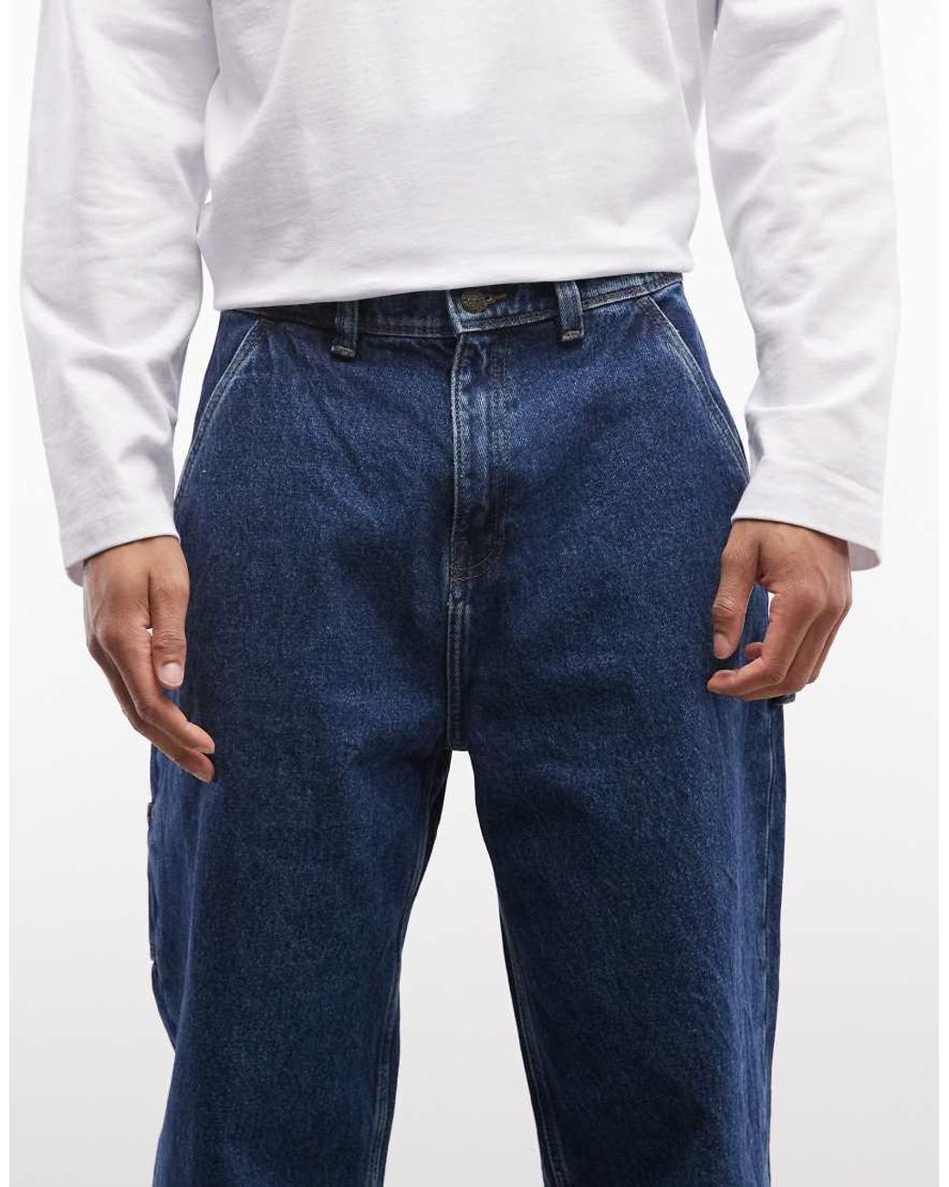 Timberland Blue Denim Carpenter Pant for men