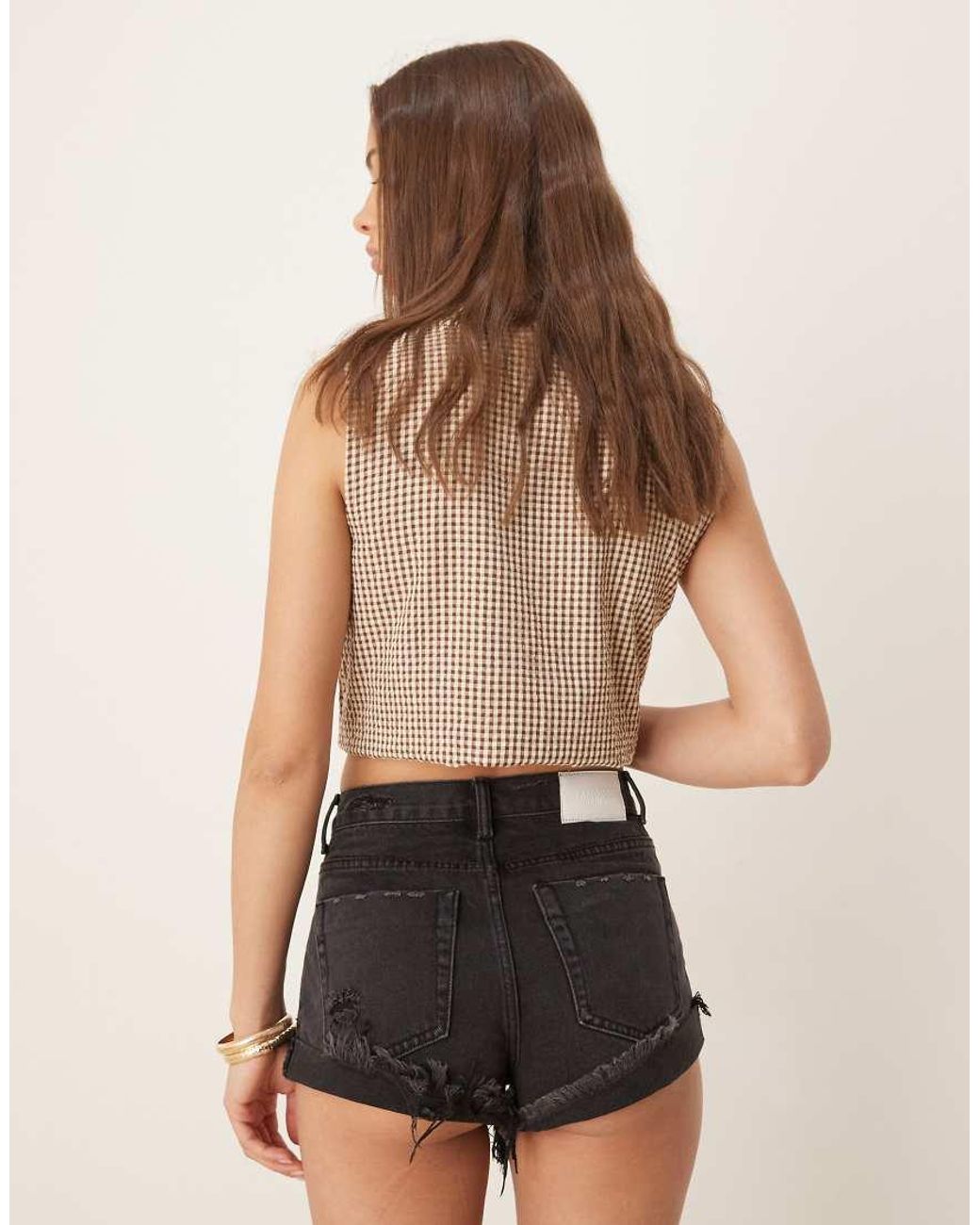 Glamorous Natural Denim Shorts