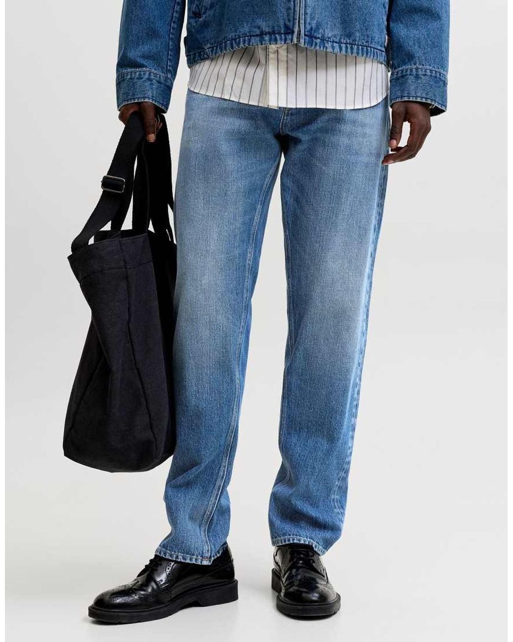 Jack & Jones Blue Relaxed Fit Jeans for men