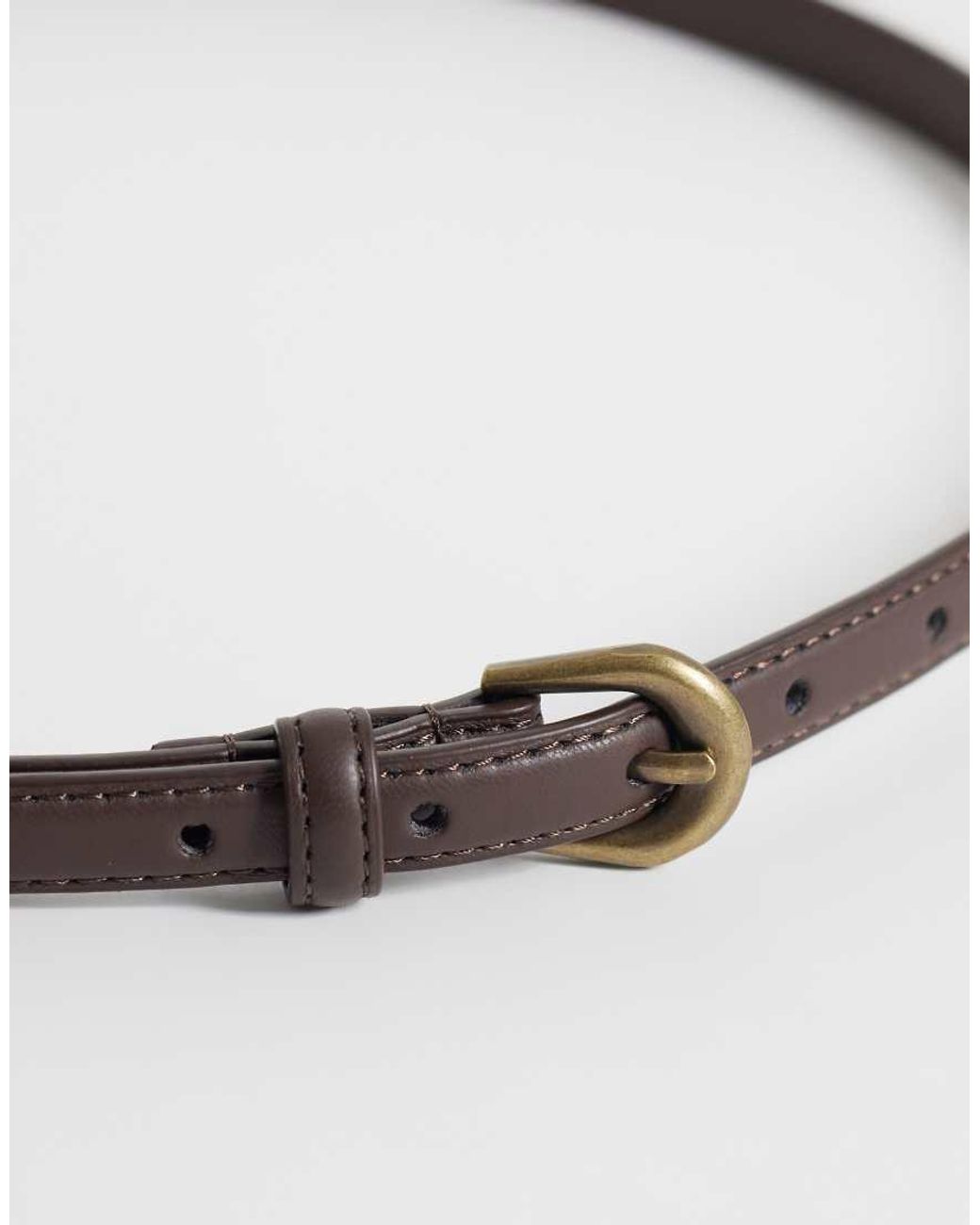 ASOS White Waist And Hip Skinny Jeans Belt