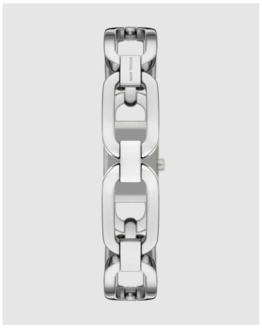 Michael Kors White Mk Empire Three-Hand Stainless Steel Watch
