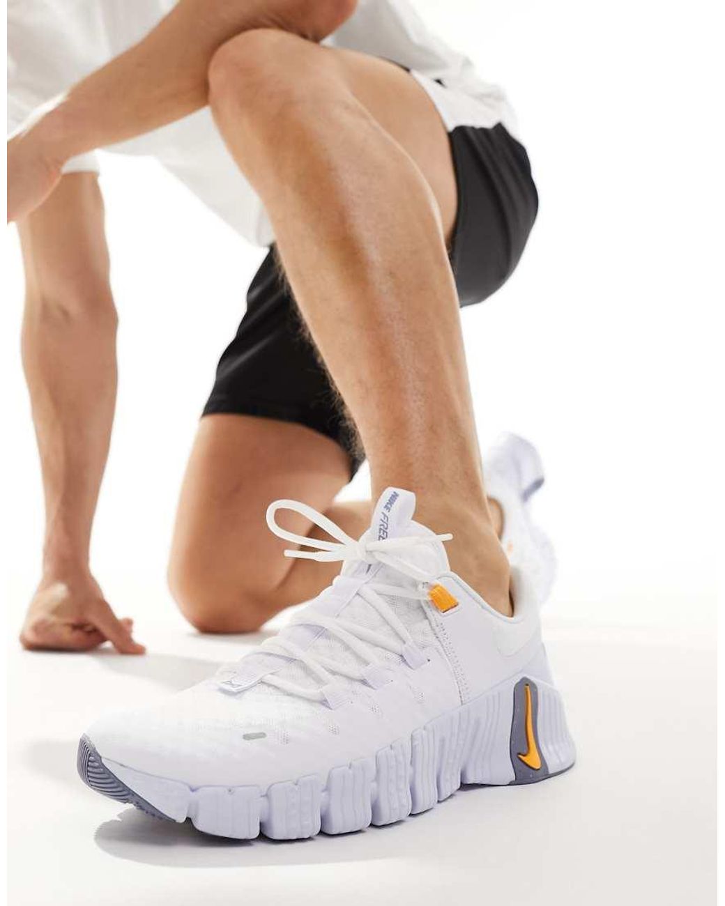 Nike free metcon white hot sale