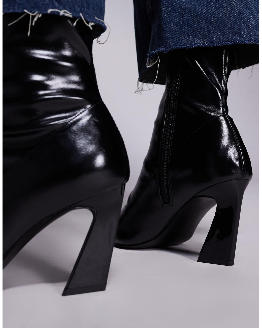ASOS Blue – ember – ankle-sock-boots