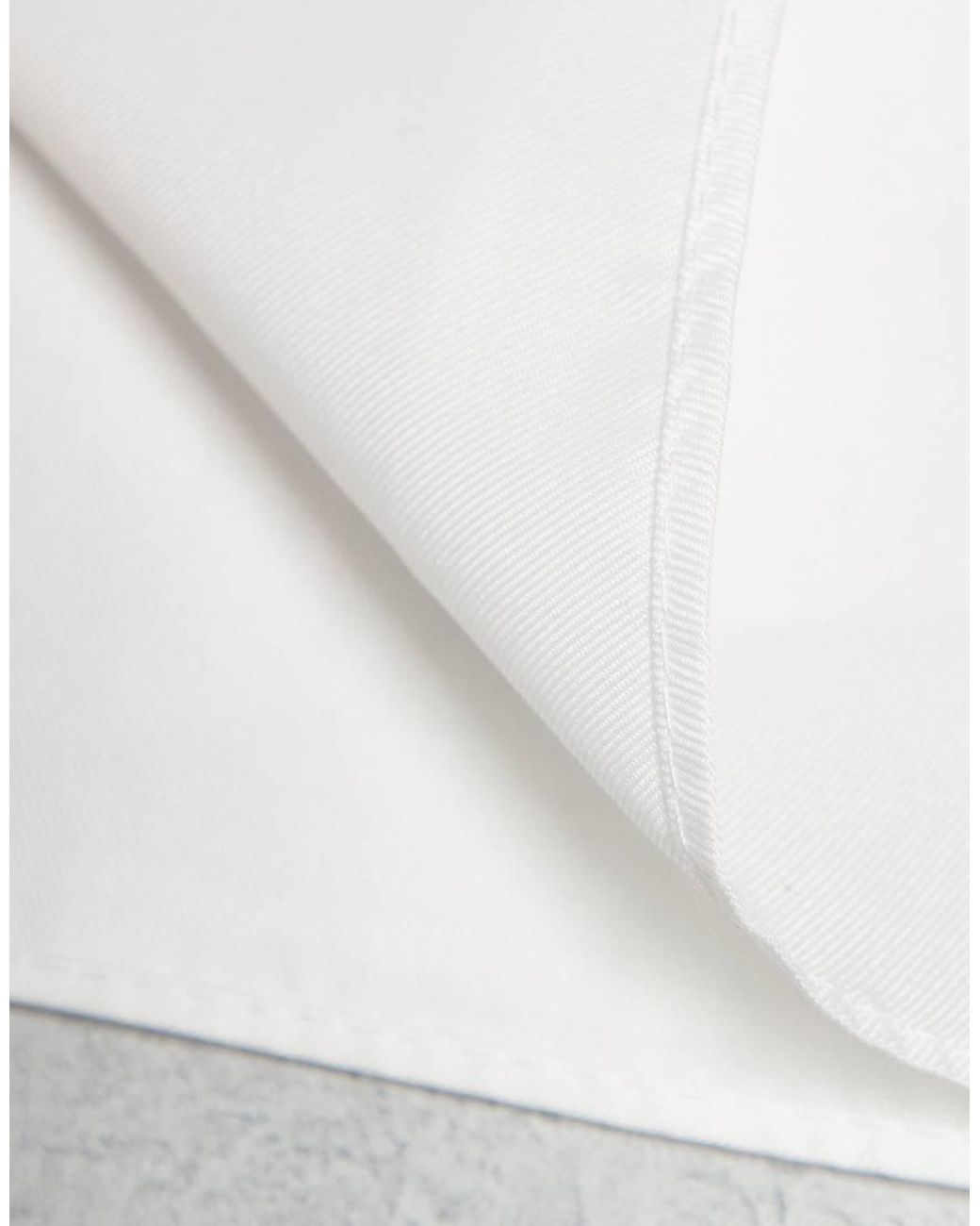 ASOS White Pocket Square for men