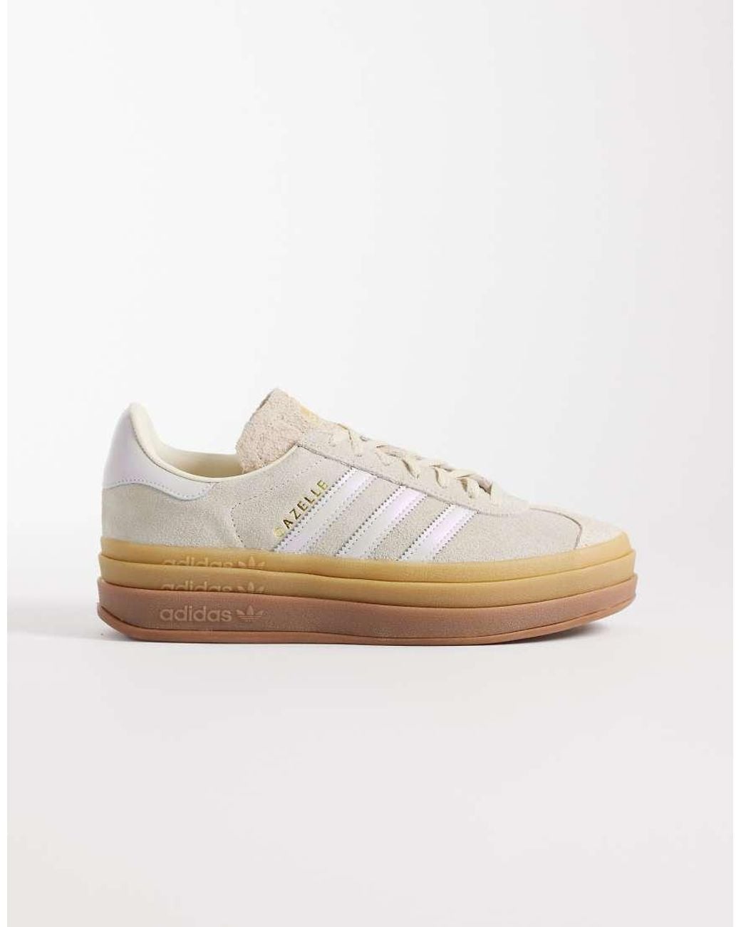 Adidas Originals White Gazelle Bold Trainers