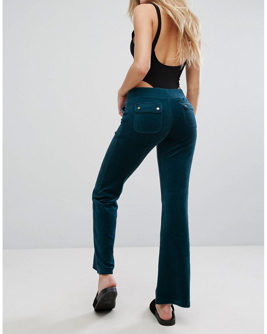 Bling velour del rey pant outlet