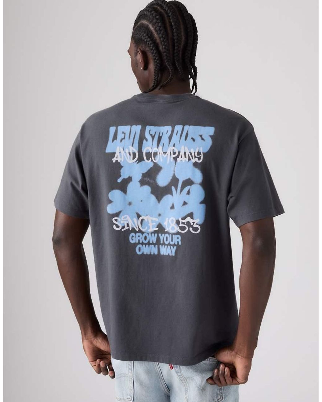 Levi's Blue Graphic Vintage Fit T-Shirt 87373-0465 for men