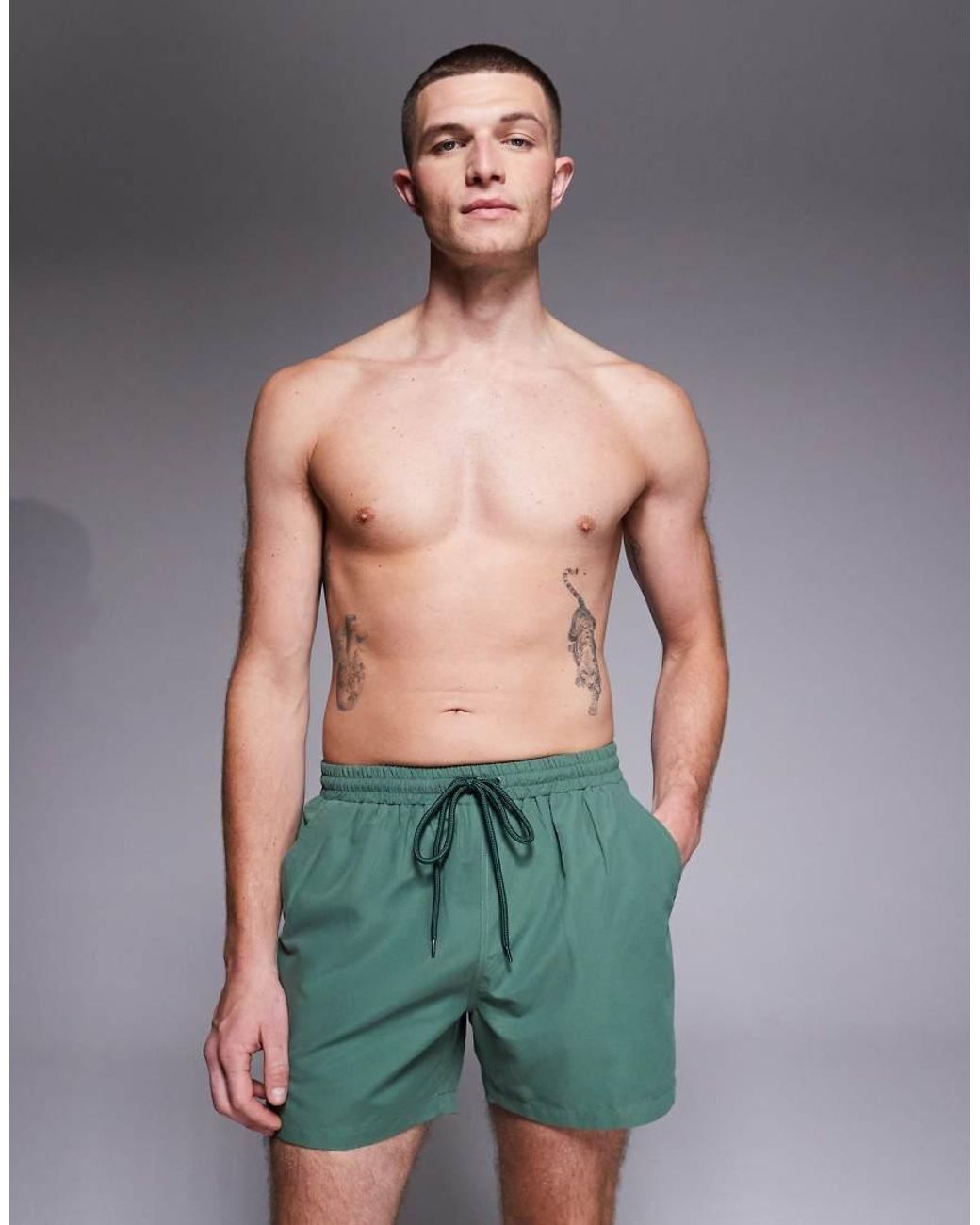 South Beach Green Swimshort for men