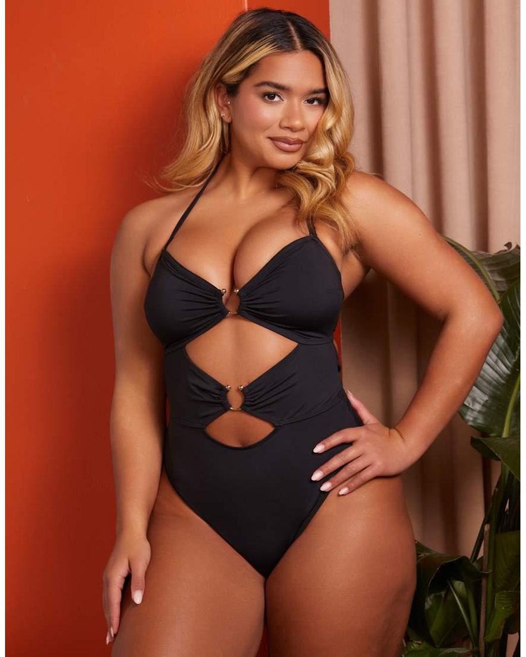 【Black】ANDMARY Natalie swimsuit andmary Natalie swimsuit black（Natalie Top - Minimalist