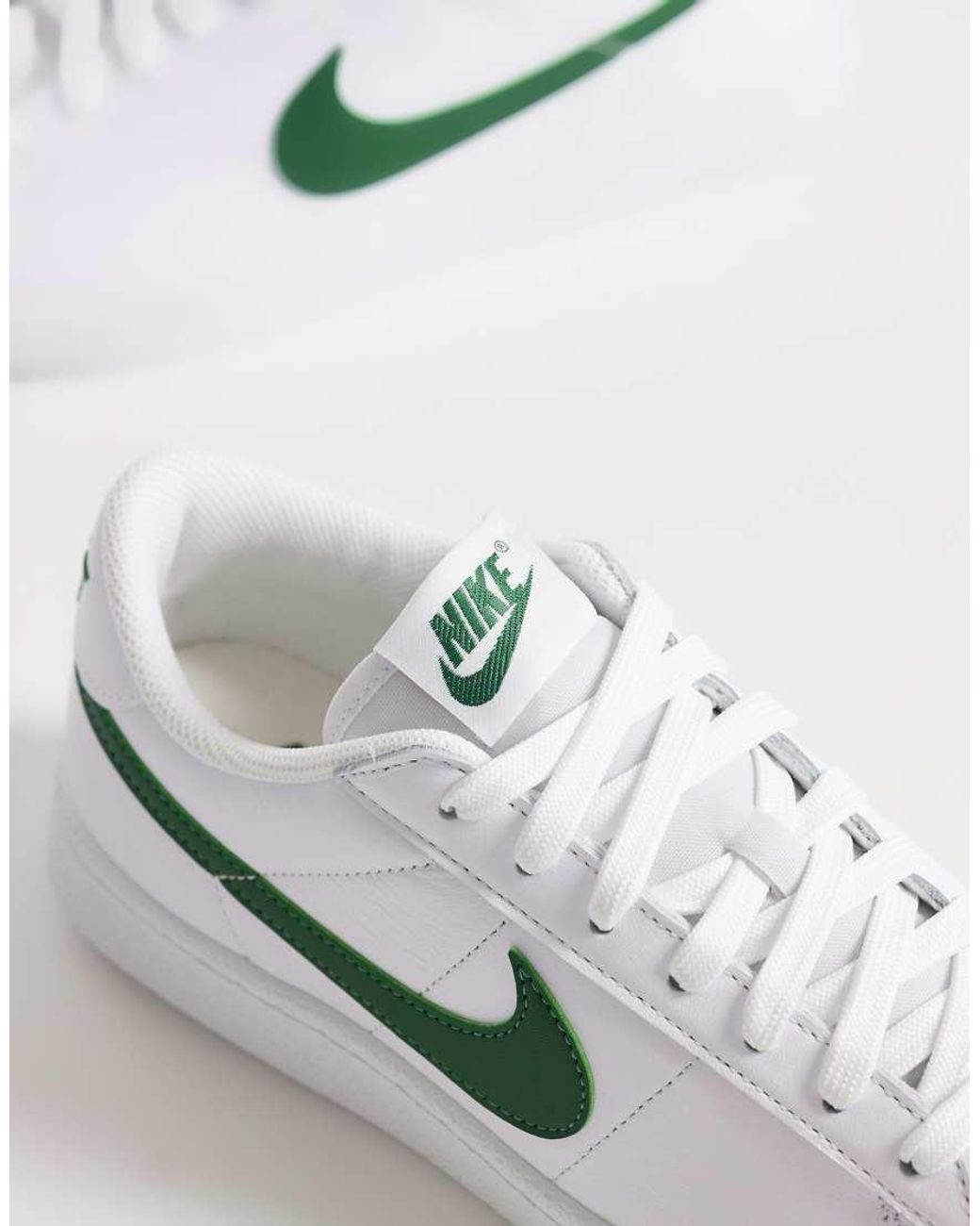 Nike White Classic Tennis Trainers