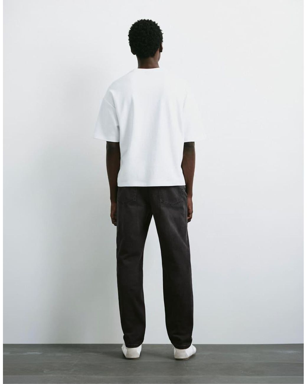 Pull&Bear Slim-Fit Jeans in het White voor heren
