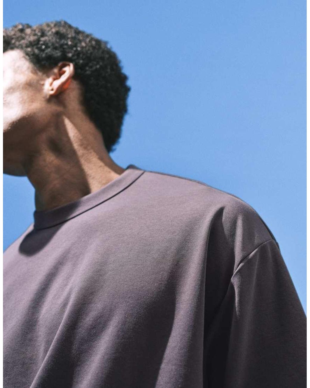 ASOS Gray Breathemaxtm Heavyweight Oversized T-shirt for men