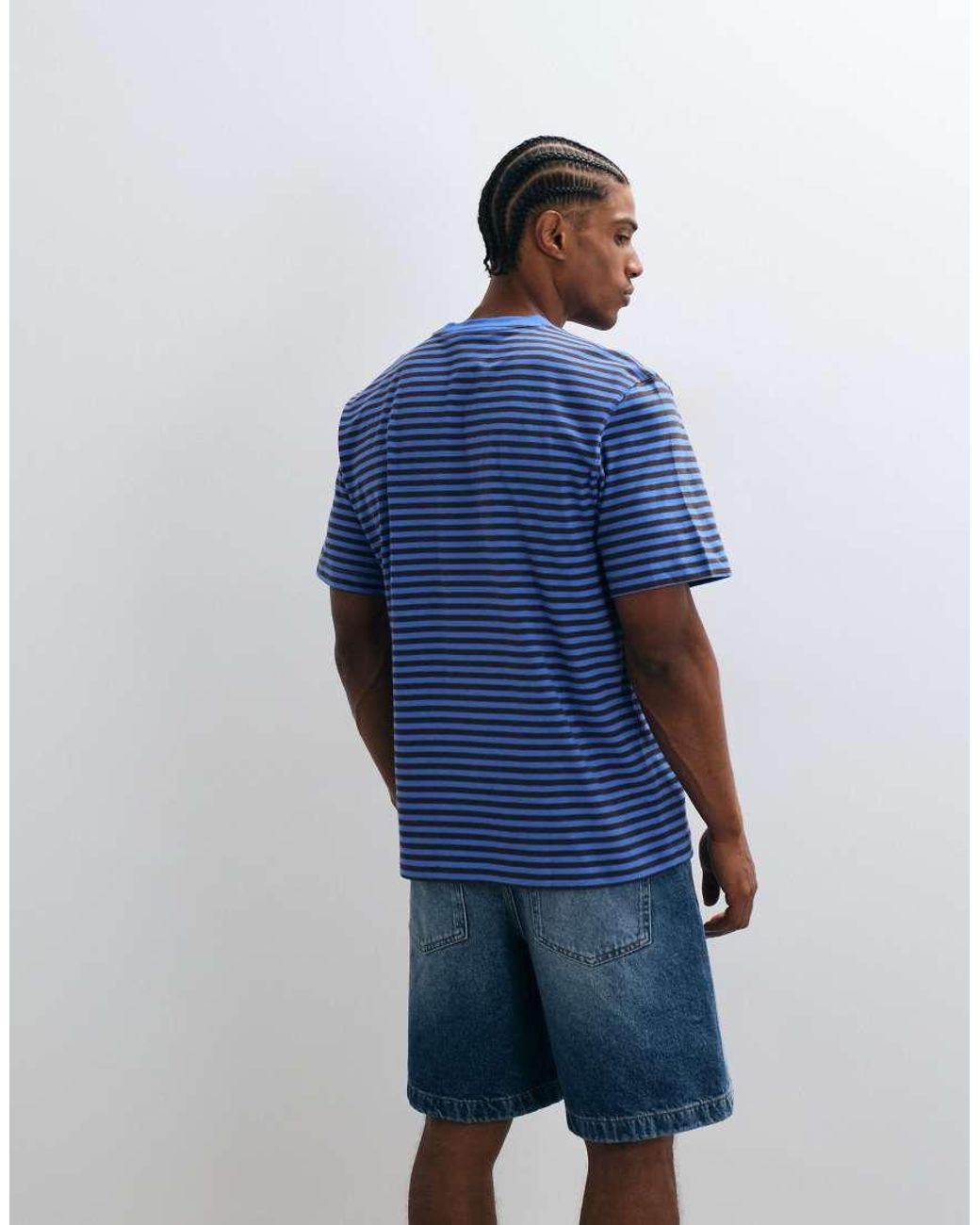 The North Face Blue Vista Stripe T-shirt for men