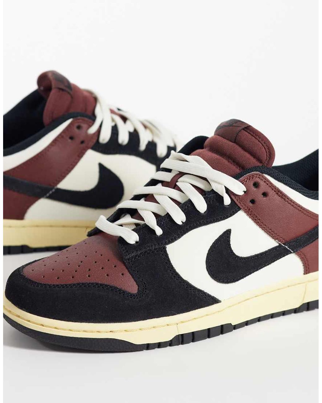 Nike White Dunk Low Retro Prm Trainers for men