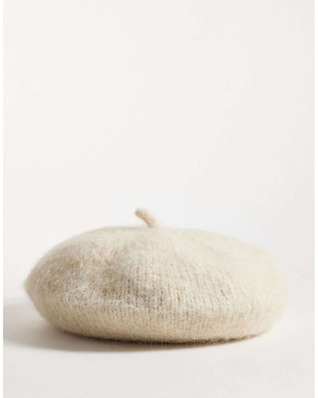 ASOS Natural Wool Beret