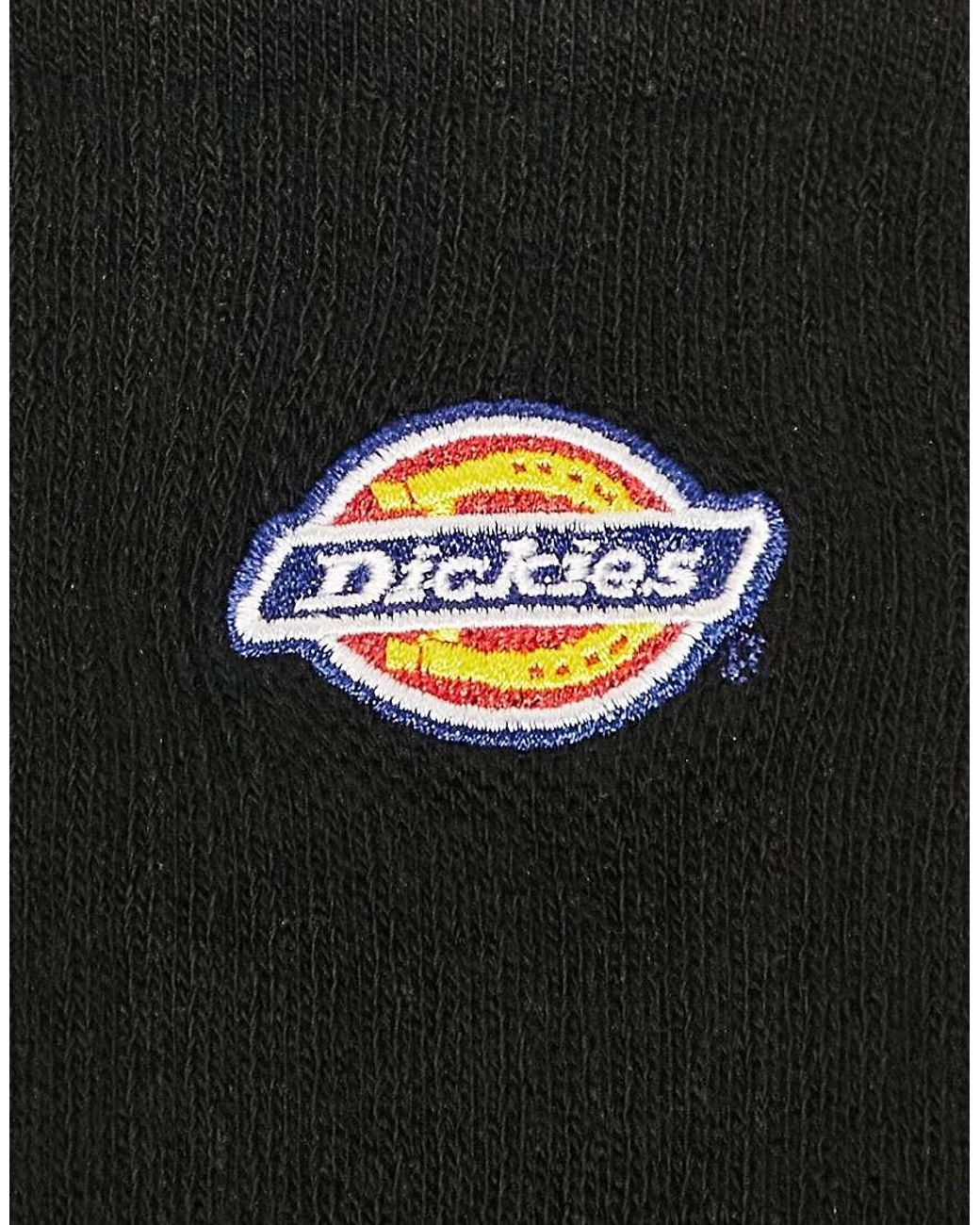 Dickies Black Valley Grove 3 Pack Crew Socks for men