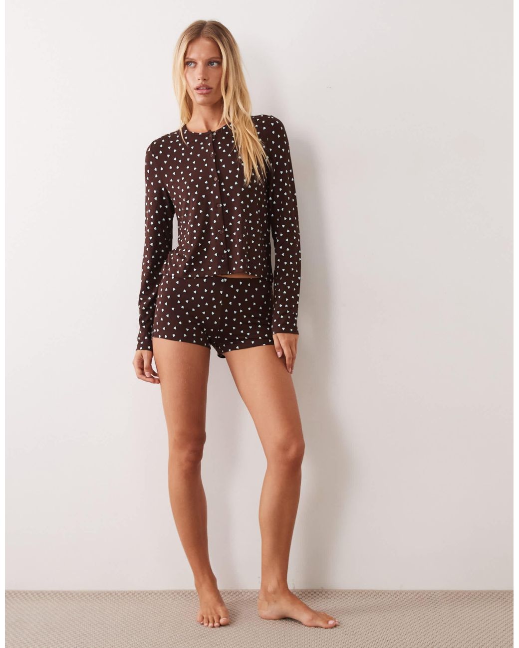 Short ASOS en coloris Brown