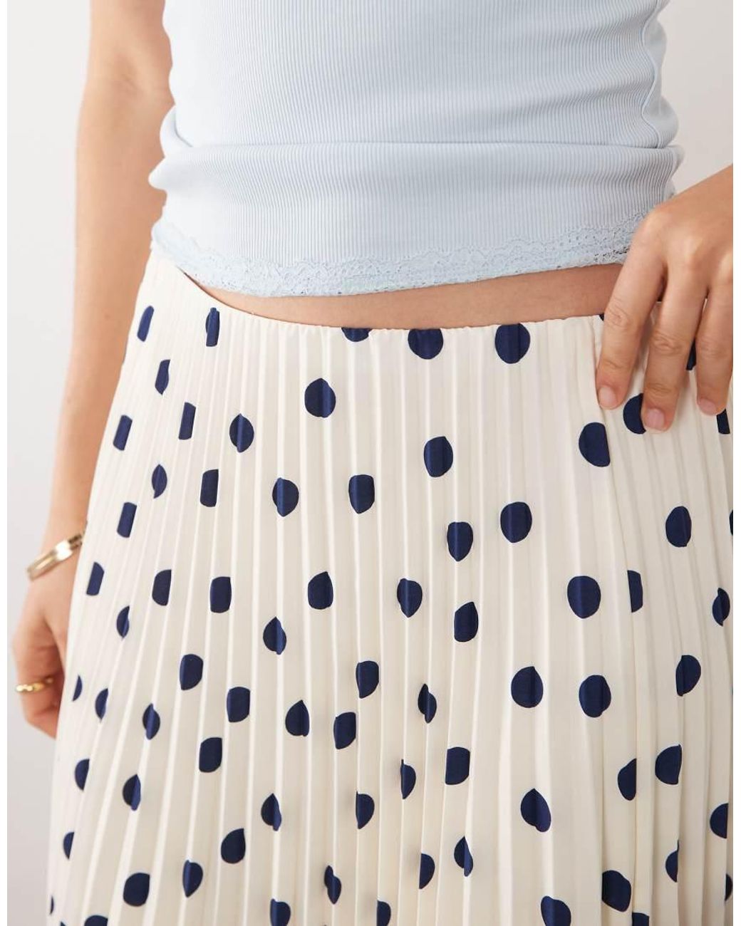 Abercrombie & Fitch White Giselle Maxi Skirt